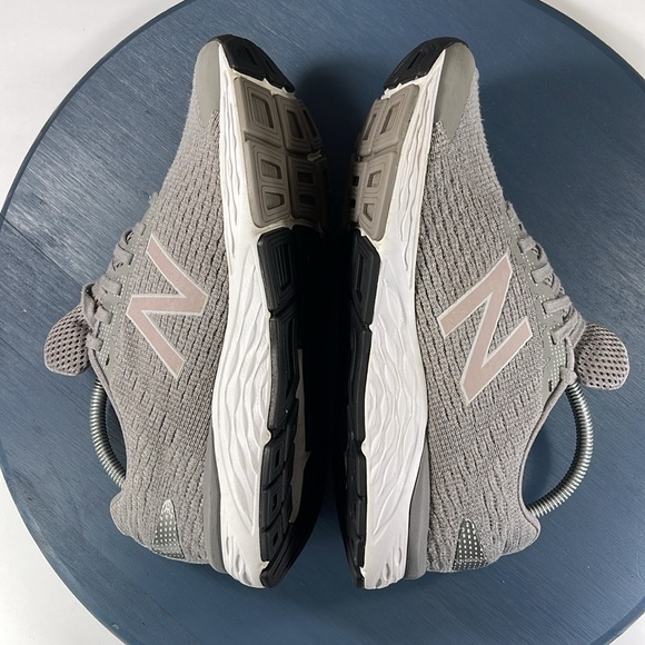 New Balance Womens 680v6 Grey Comfort Athletic Running Shoes Size US 10 - Picture 5 of 8